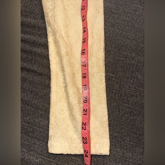 NEW Feifei Dress Womens Top Size 2xL Victorian Fairy Goth Dainty Yellow Lace - Picture 8 of 9